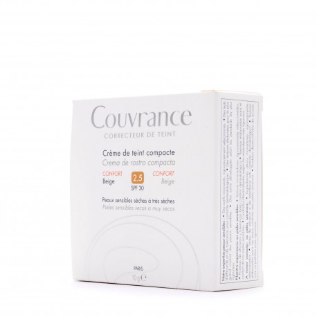 Avene Couvrance Compact foundation Cream Confort SPF 30 9.5G Beige