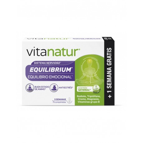 Vitanatur Equilibrium Emocional 60 Cmp +15 Gratis