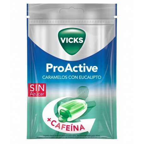 Vicks Proactive Caramelos Con Eucalipto 72 G