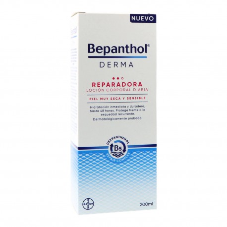 Bepanthol Derma Reparadora Locion Corporal Diaria 200 Ml