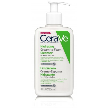 Cerave Limpador Creme Hidratante Espumante 236Ml