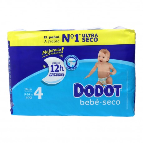 Dodot Ultraseco Talla 4 9-14Kg 40 Pañales