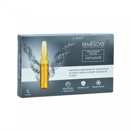 Remescar Renovador Noche Exfoliante 5 Ampollas