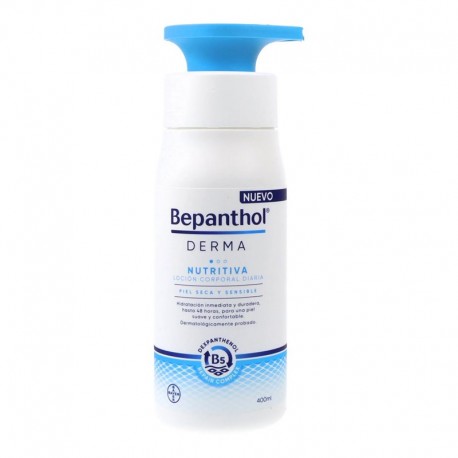 Bepanthol Derma Nutritiva Loção Corporal Diária 400 Ml