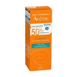 Avene Cleanance Solar SPF50+ Muy Alta Proteccion 50Ml