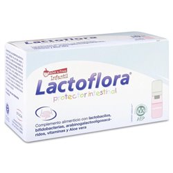 Lactoflora Intestinal Protector Children 10 Vials Strawberry Flavour