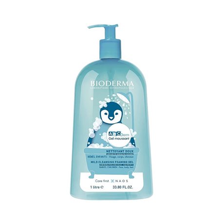 Bioderma Abcderm Cleansing Gel 1000Ml