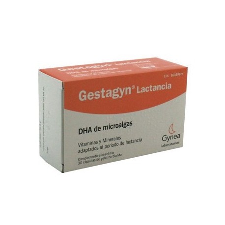 Comprar Gestagyn Lactancia 30 Capsulas en Oferta - Farmacia GT