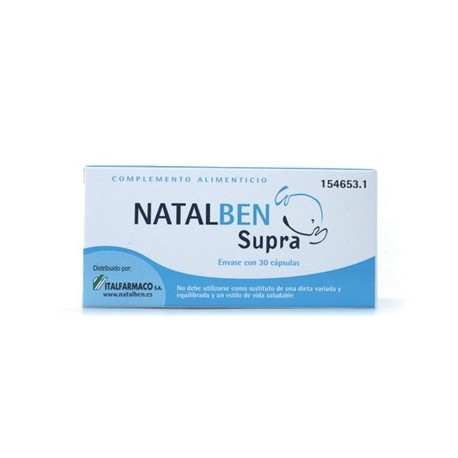 Natalben Supra 30 Capsulas EN