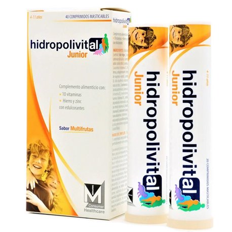 Hidropolivital Junior 40 Comprimidos Masticables