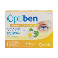 Optiben Ojos Irritados 10 Ampollas Unidosis 0,4Ml