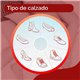 Scholl Plantillas Uso Diario Rodilla y Talon In-Balance Talla S 1 Par