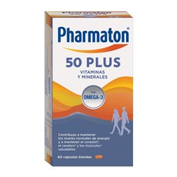 Pharmaton 50 Plus 30 Capsules