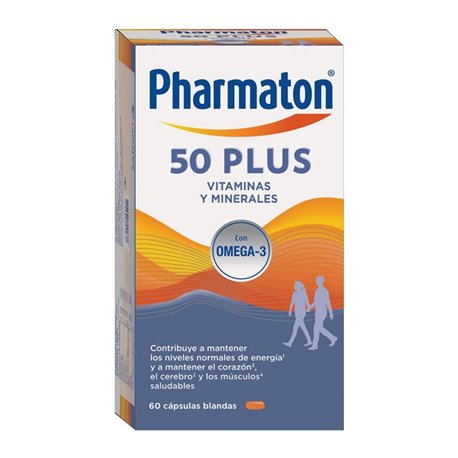 Pharmaton 50 Plus 30 Capsulas