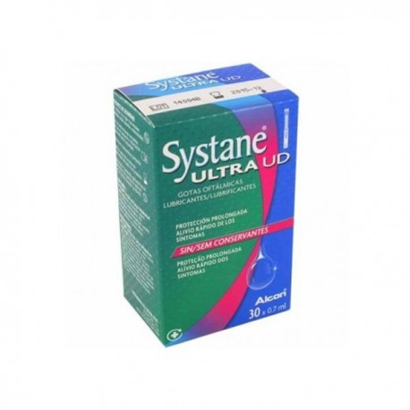 Systane Ultra Plus Hidratacion Unidosis Gotas Oftalmicas Lubricantes 0.7Ml 30 Viales Ud