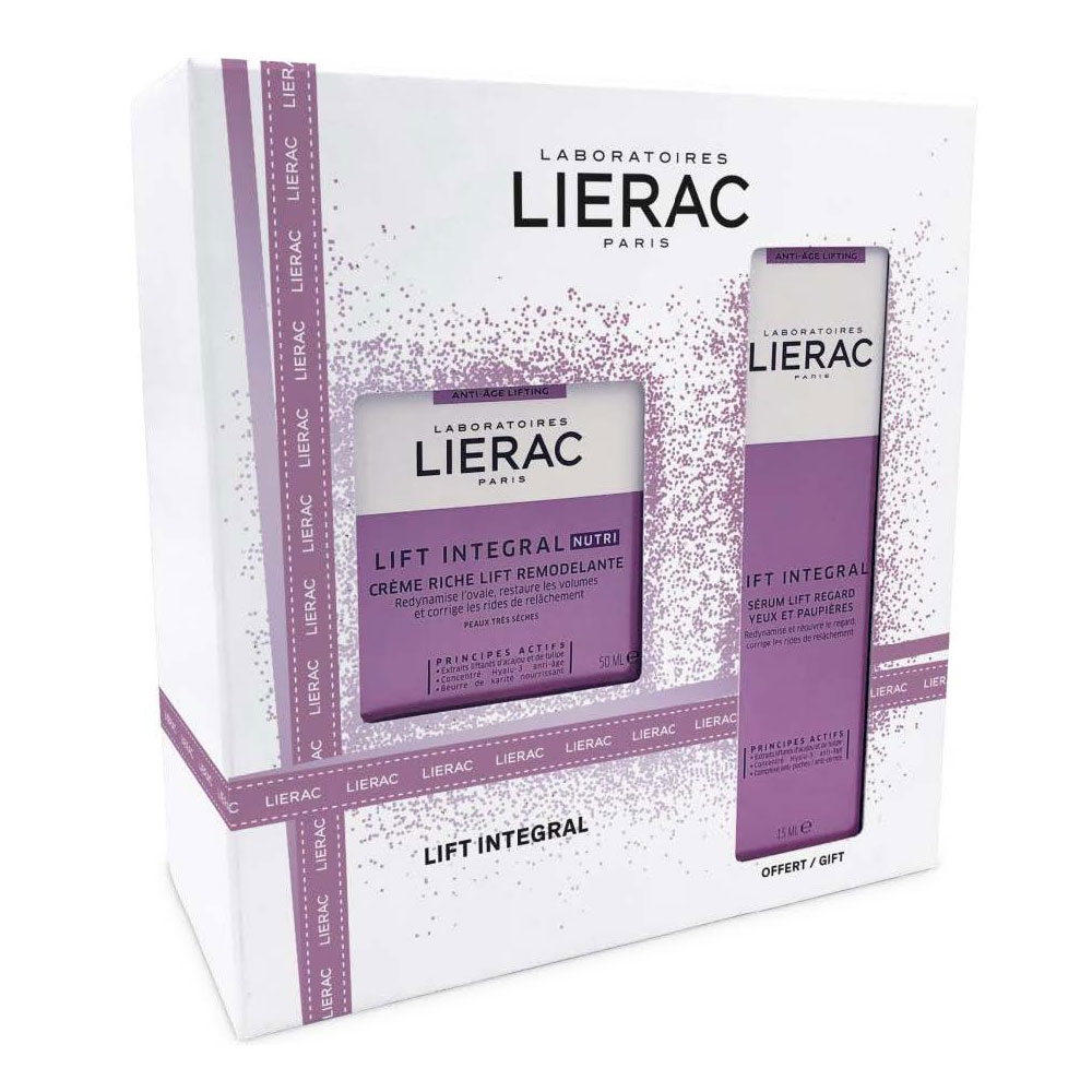 Lierac Lift Integral Nutri Cream 50Ml + Eye Contour 15Ml